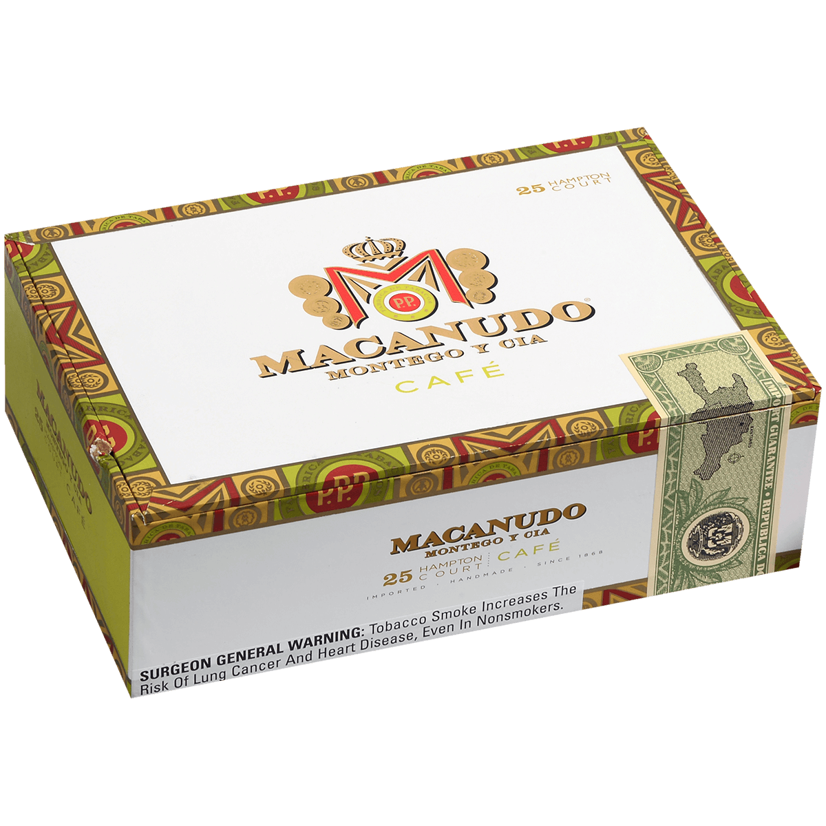 Macanudo Cafe Hampton Court Aluminum Tube 25ct 3