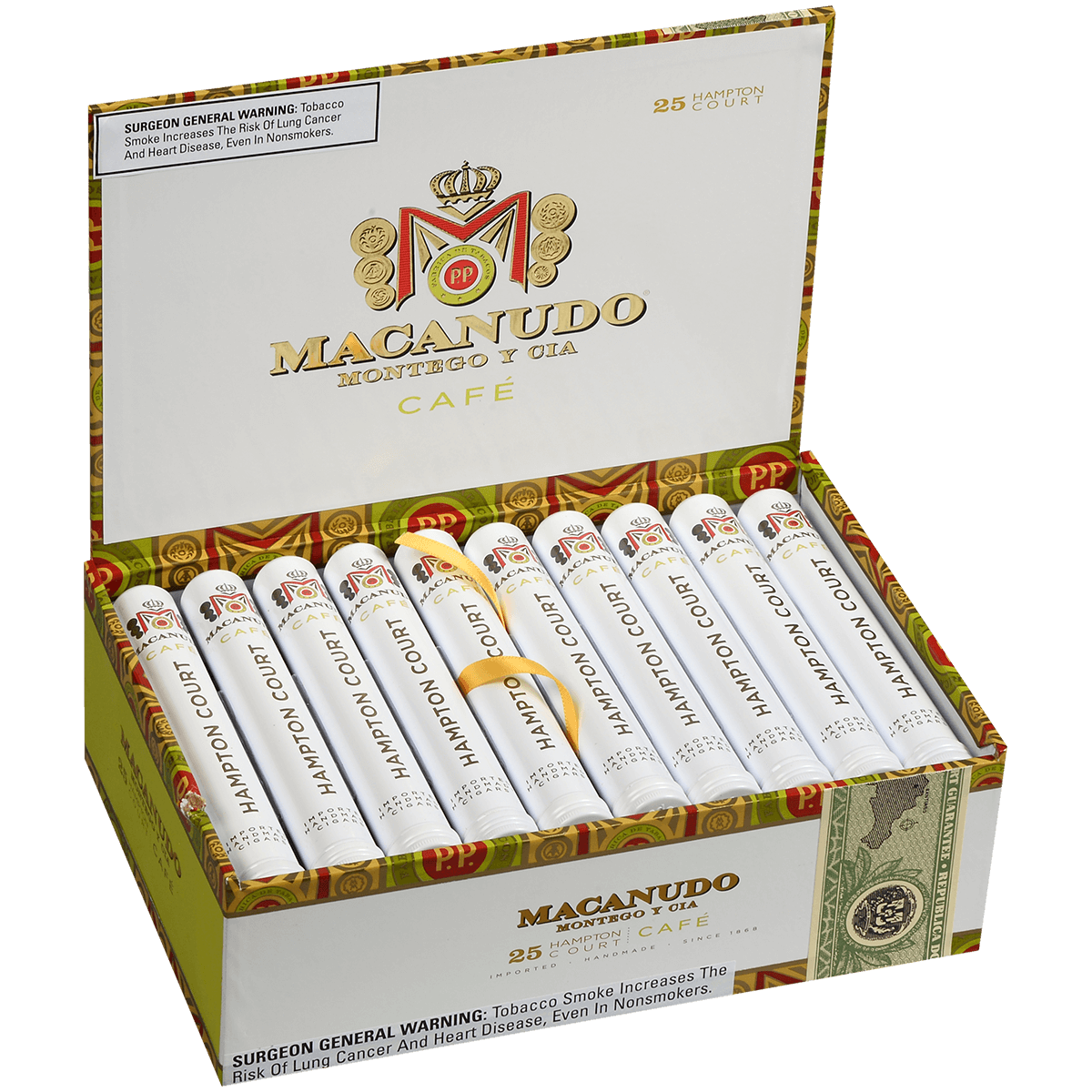 Macanudo Cafe Hampton Court Aluminum Tube 25ct 4