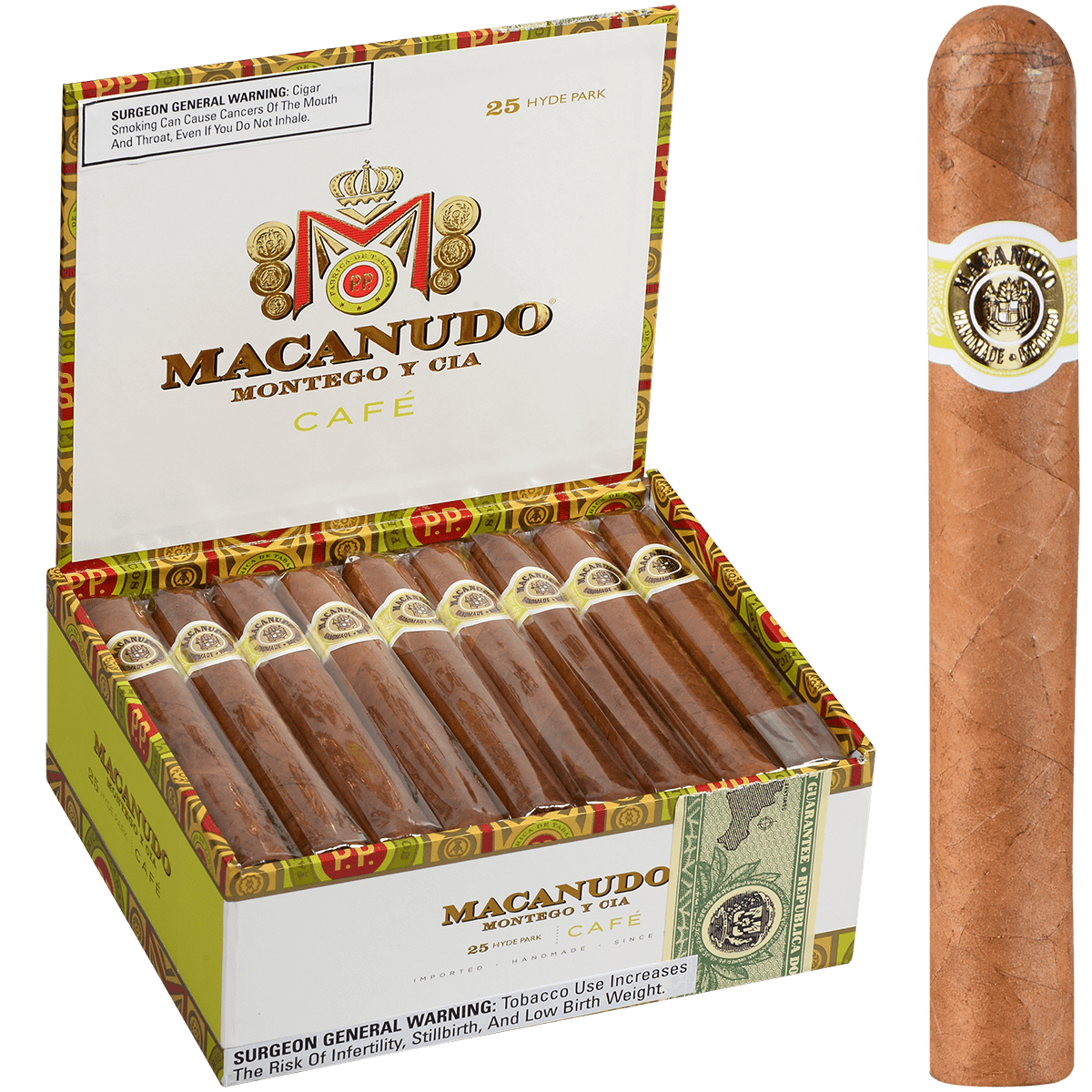 Macanudo Cafe Hyde Park 25ct