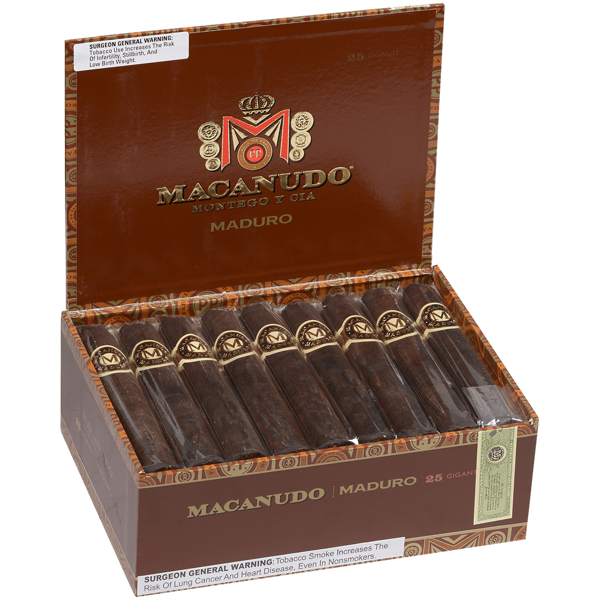 Macanudo Cafe Maduro Gigante 25ct 4