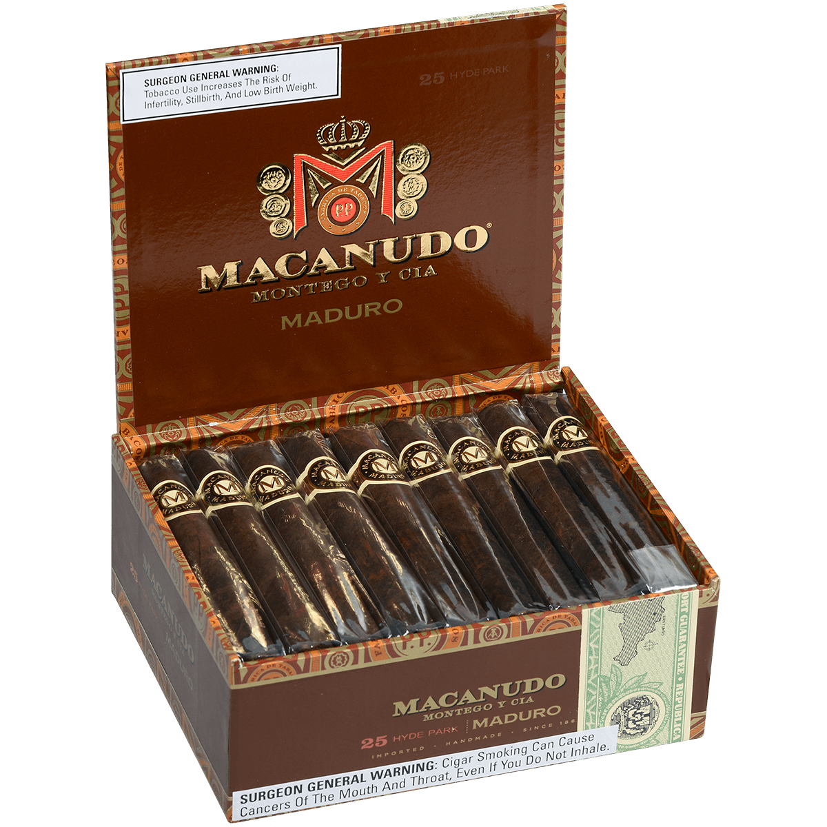 Macanudo Cafe Maduro Hyde Park 25ct 4