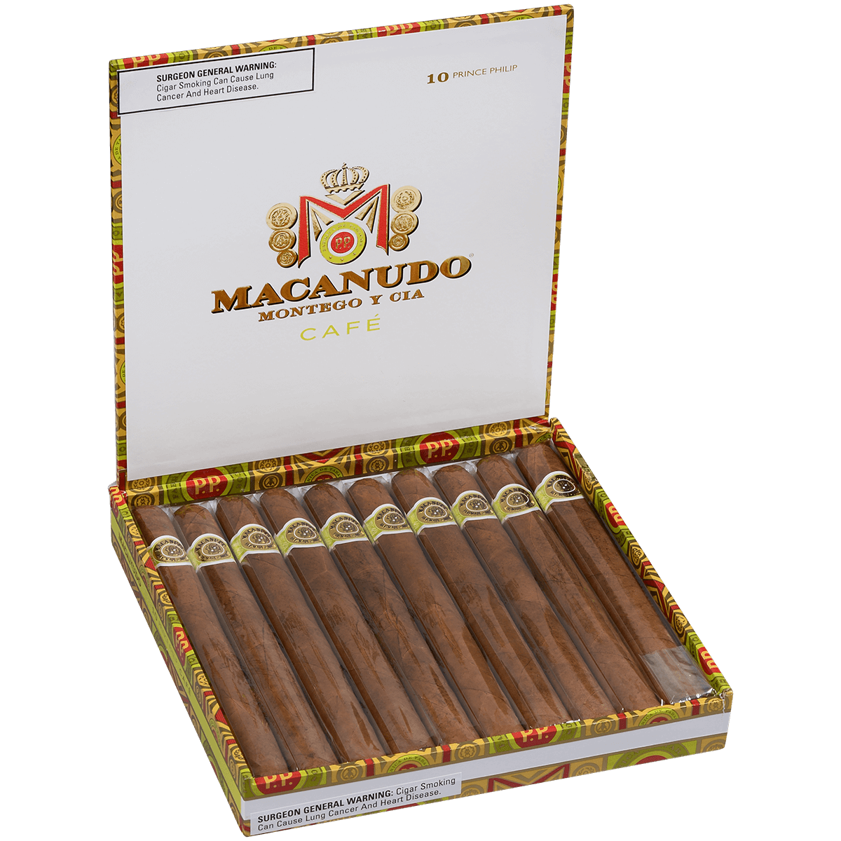 Macanudo Cafe Prince Phillip 10ct 4