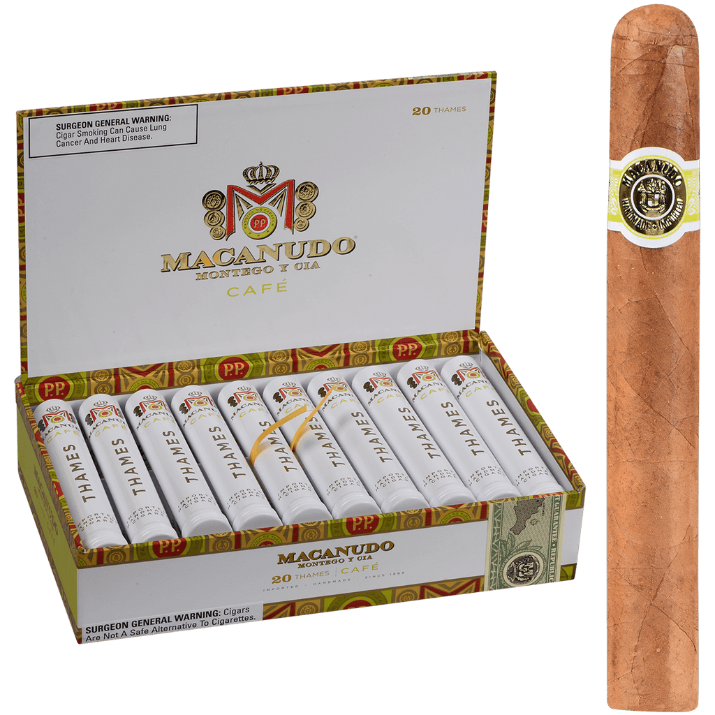 Macanudo Cafe Thames Aluminum Tube 20ct