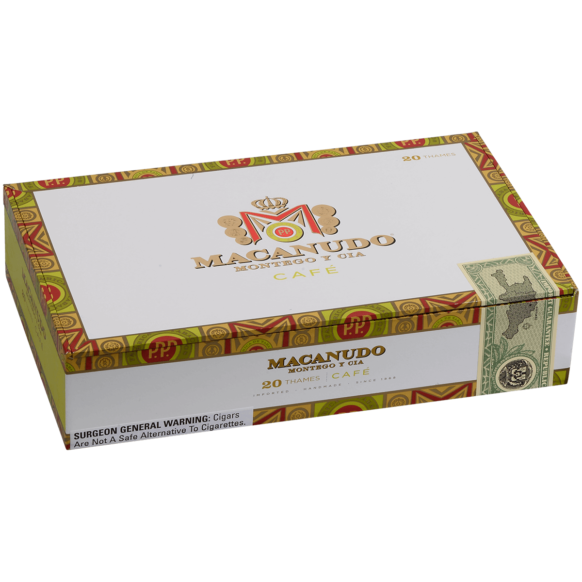 Macanudo Cafe Thames Aluminum Tube 20ct 3