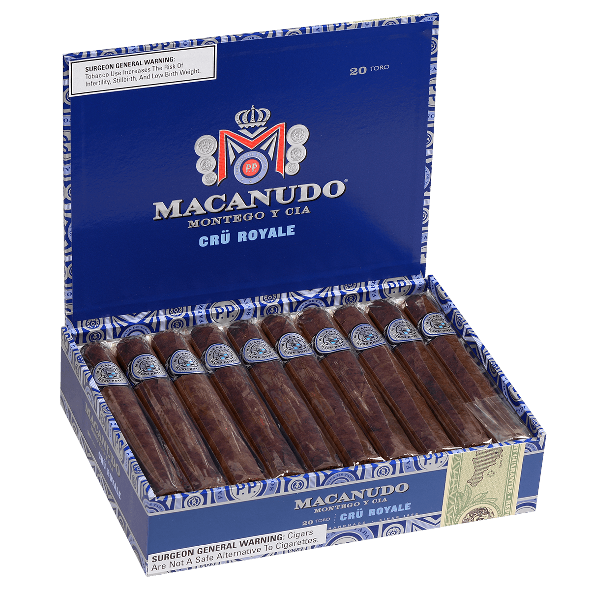 Macanudo Cru Royale Toro 20ct 4