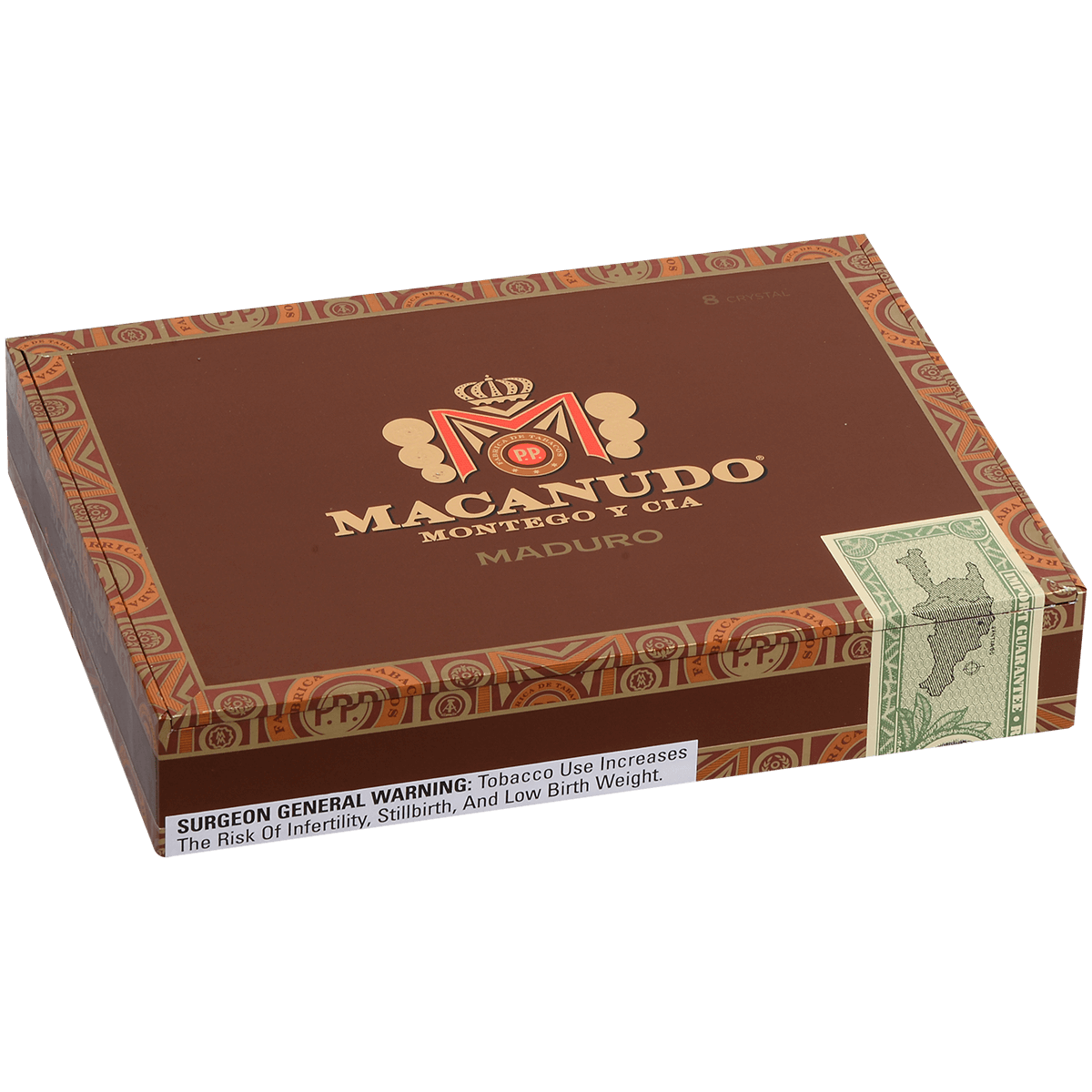 Macanudo Crystal Maduro 8ct 3