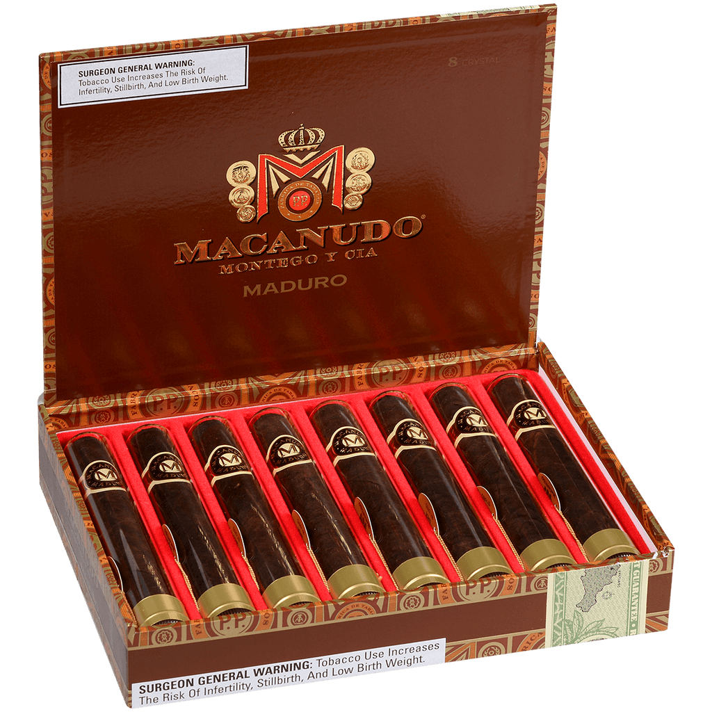 Macanudo Crystal Maduro 8ct 4