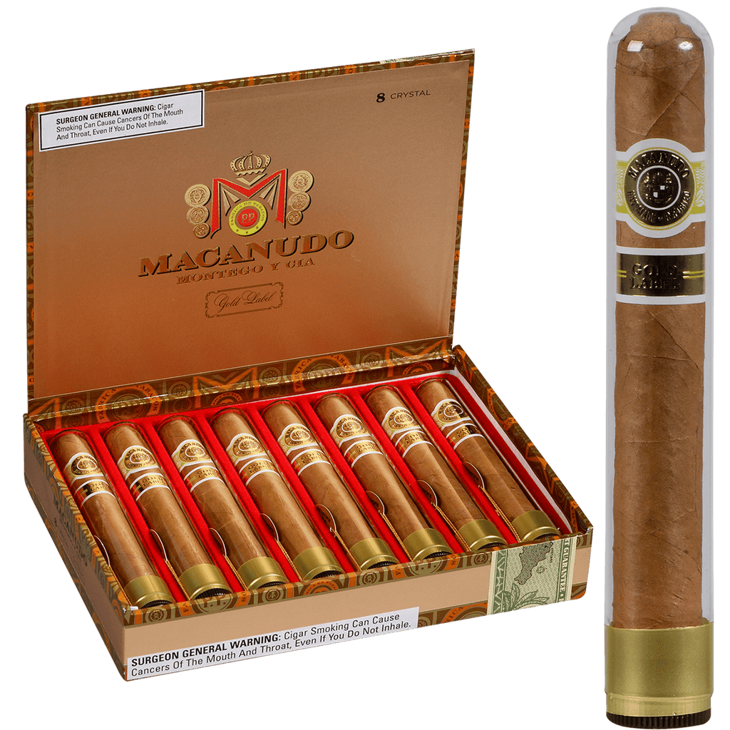 Macanudo Gold Label Crystal 8ct