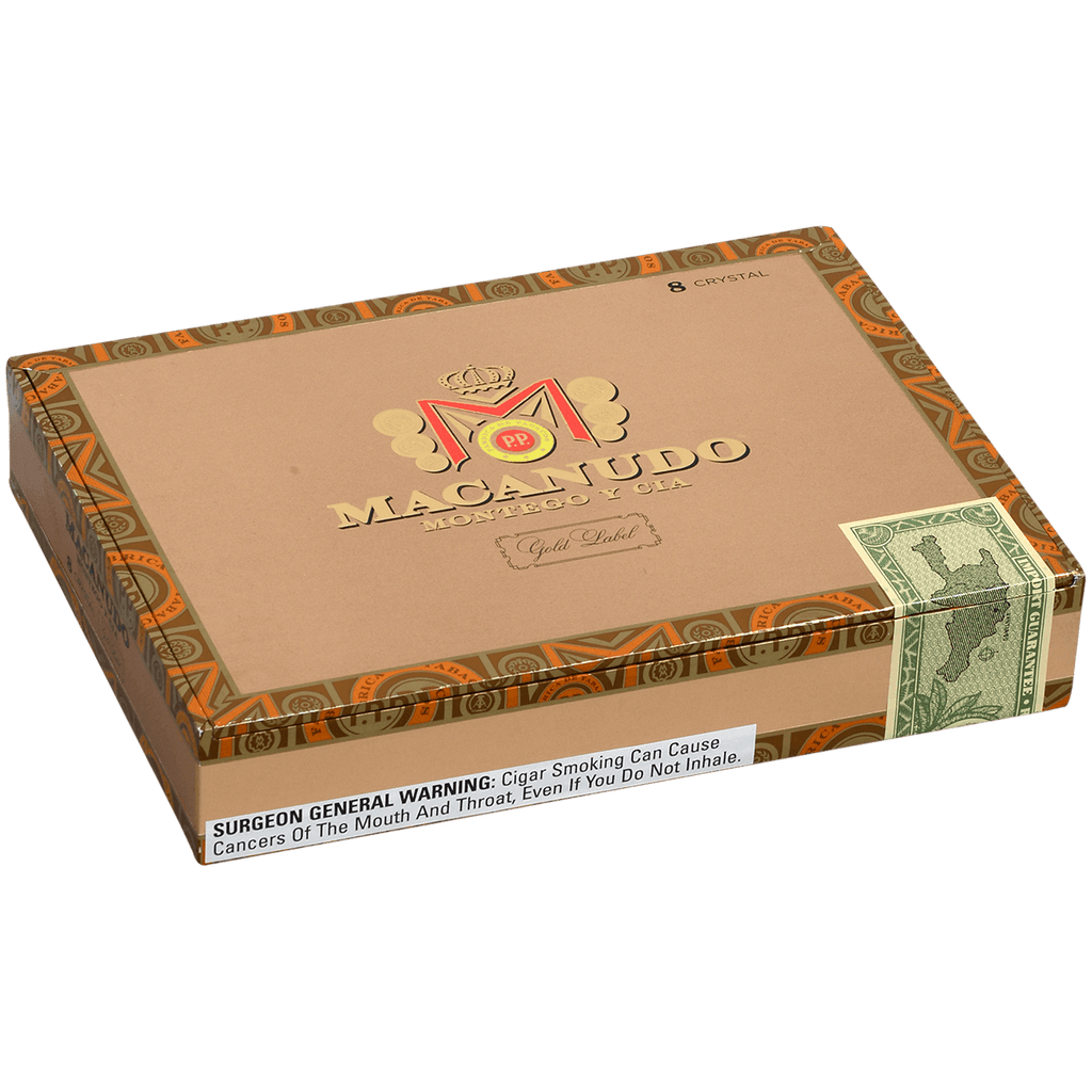Macanudo Gold Label Crystal 8ct 3