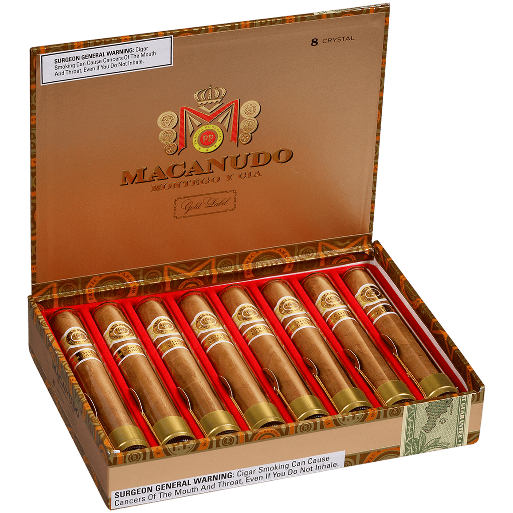 Macanudo Gold Label Crystal 8ct 4