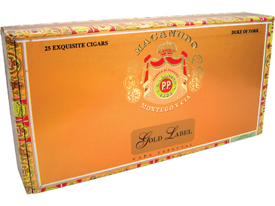 Macanudo Gold Label Duke Of York 25ct