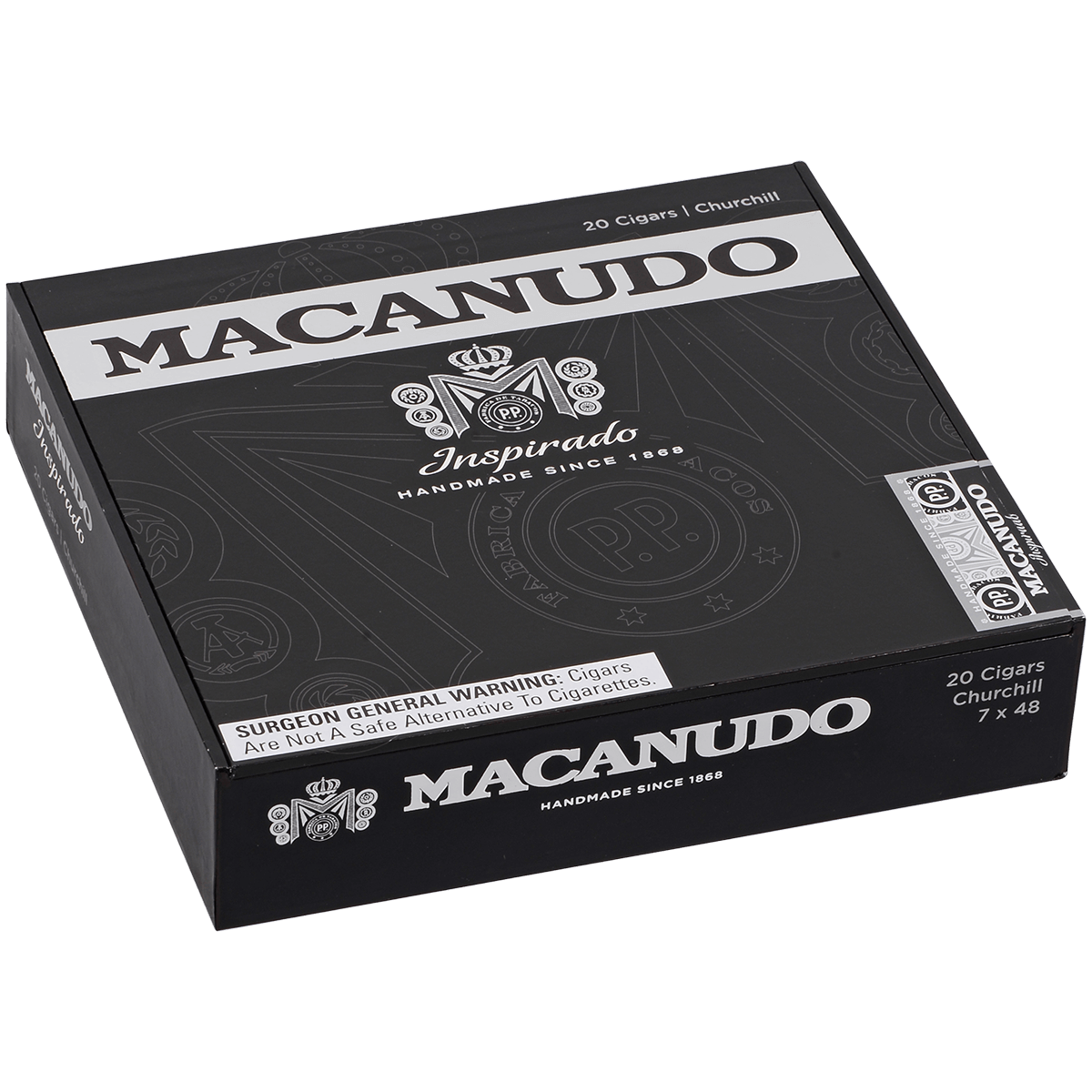 Macanudo Inspirado Black Churchill 20ct 3