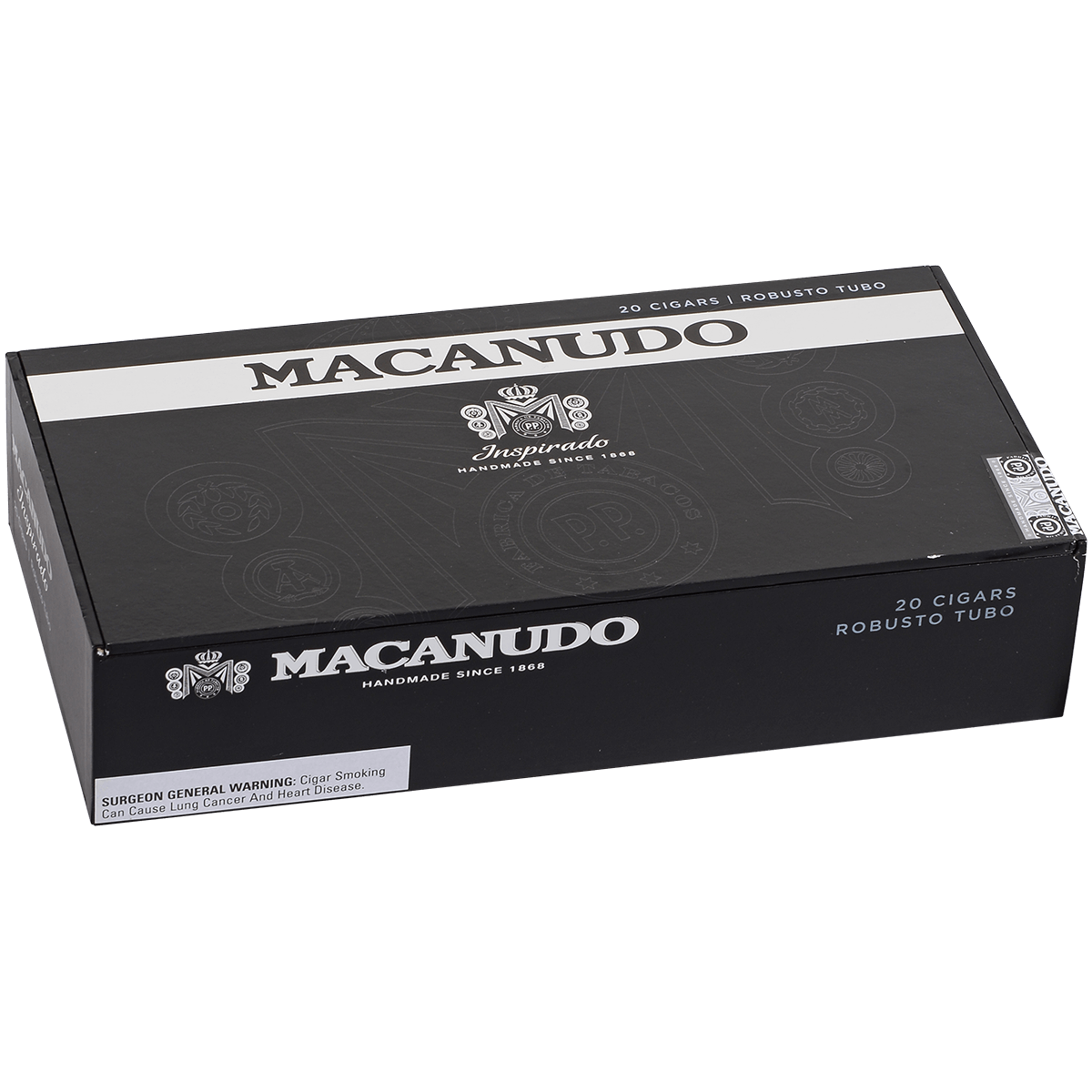 Macanudo Inspirado Black Robusto Tubo 20ct 3