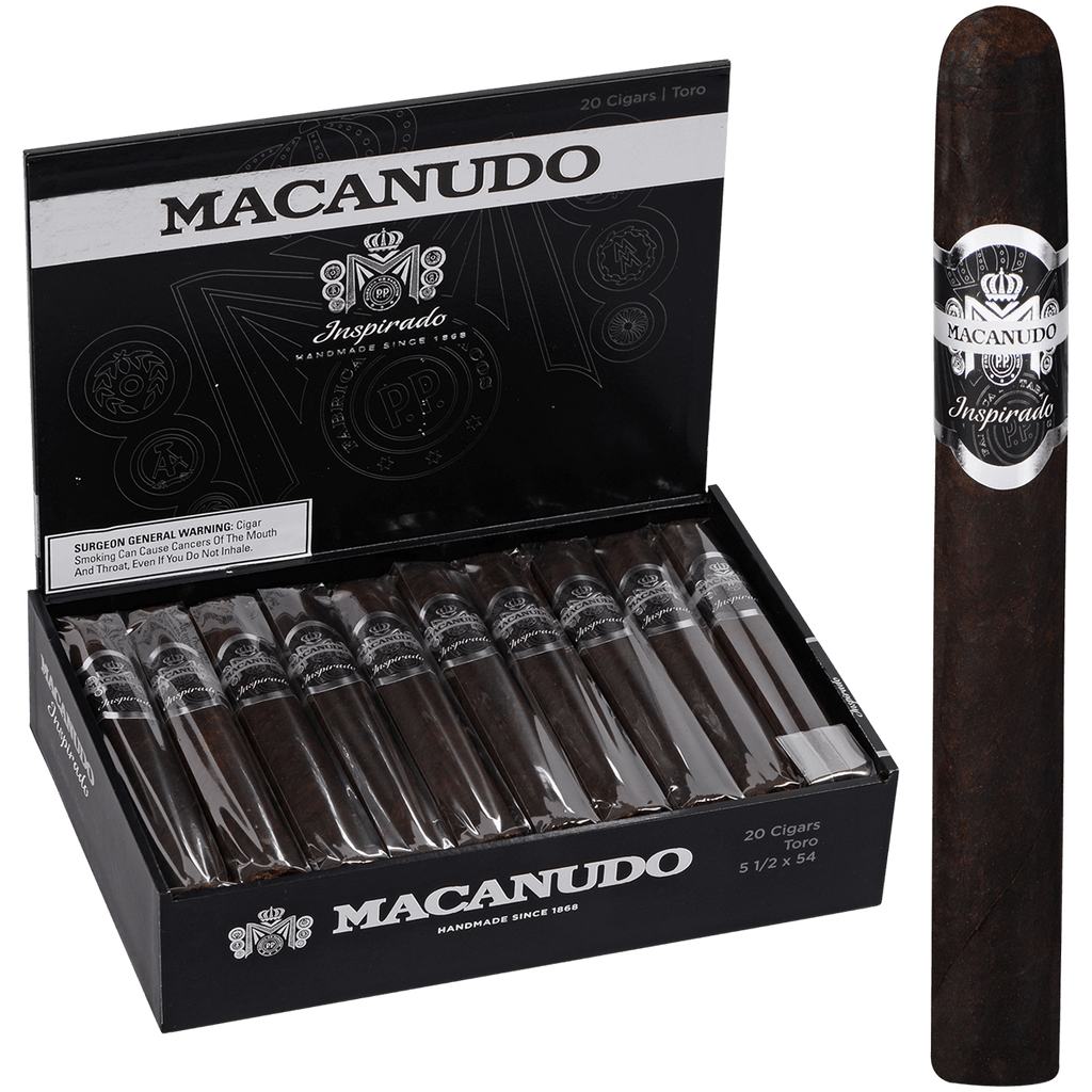 Macanudo Inspirado Black Toro 20ct