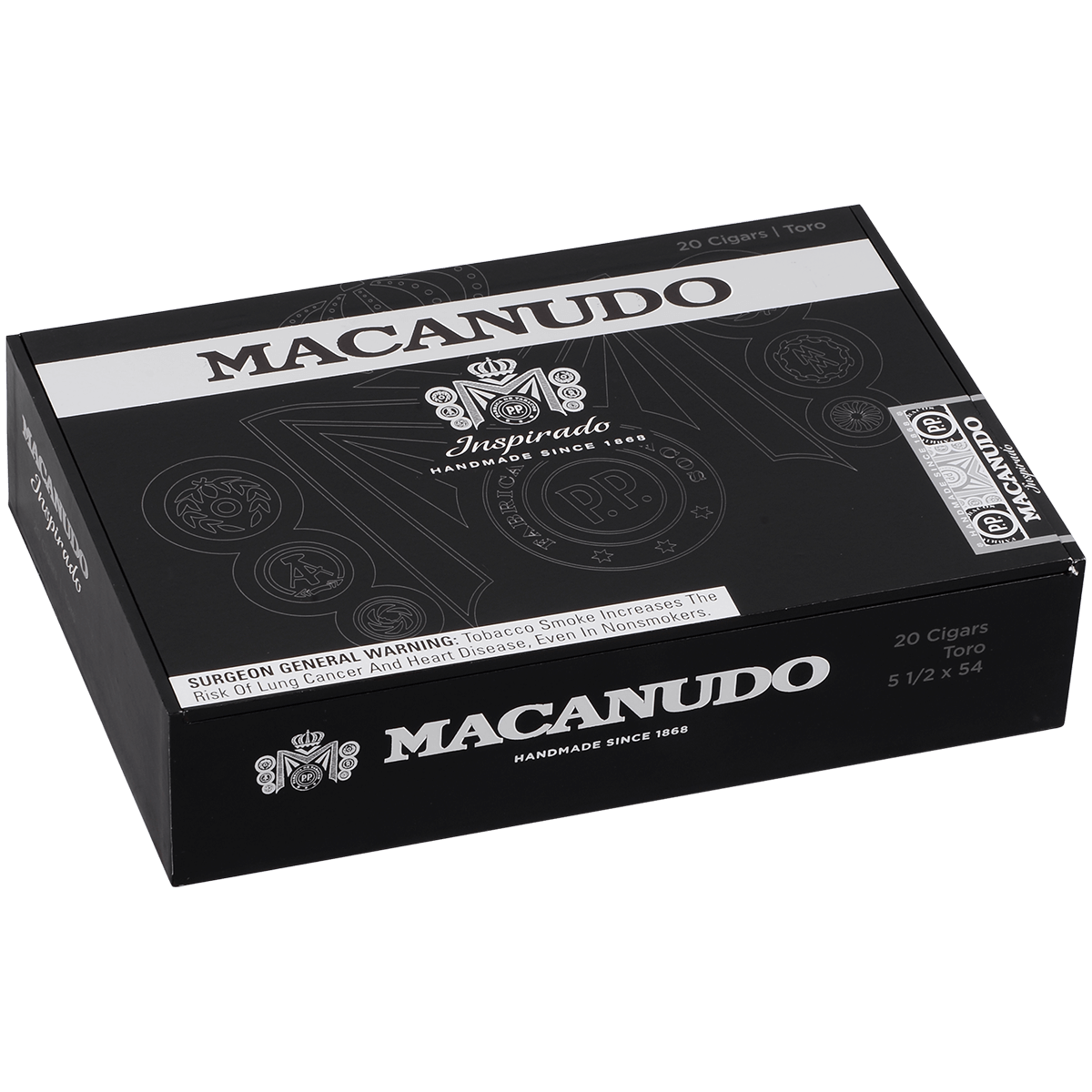 Macanudo Inspirado Black Toro 20ct 3