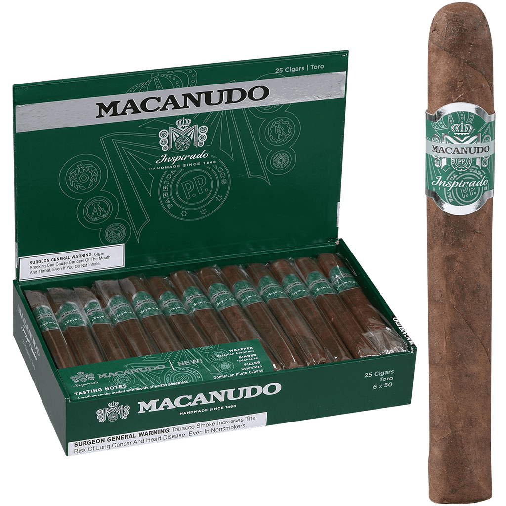 Macanudo Inspirado Green Toro 25ct