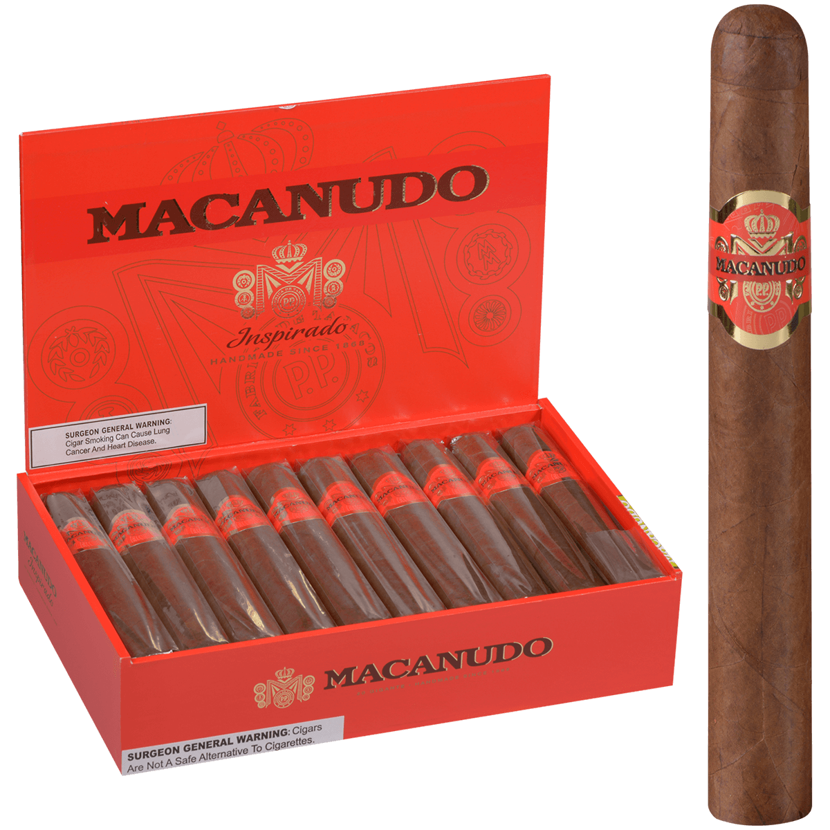 Macanudo Inspirado Orange Gigante 20ct
