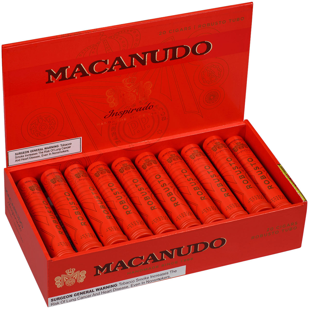 Macanudo Inspirado Orange Robusto Tubo 20ct 4