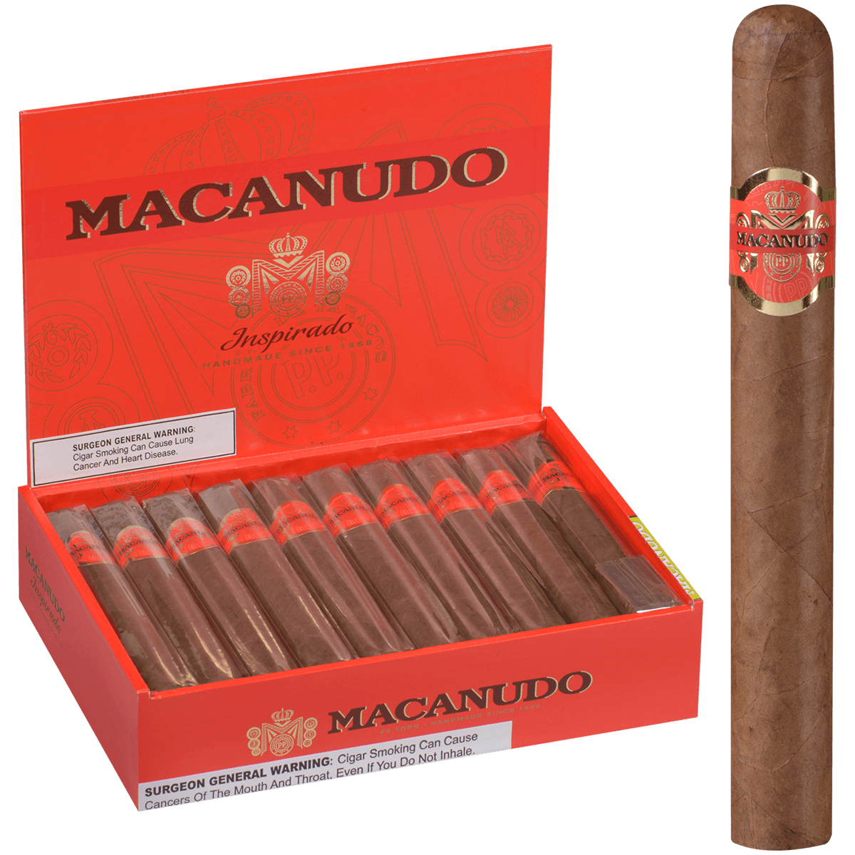 Macanudo Inspirado Orange Toro 20ct