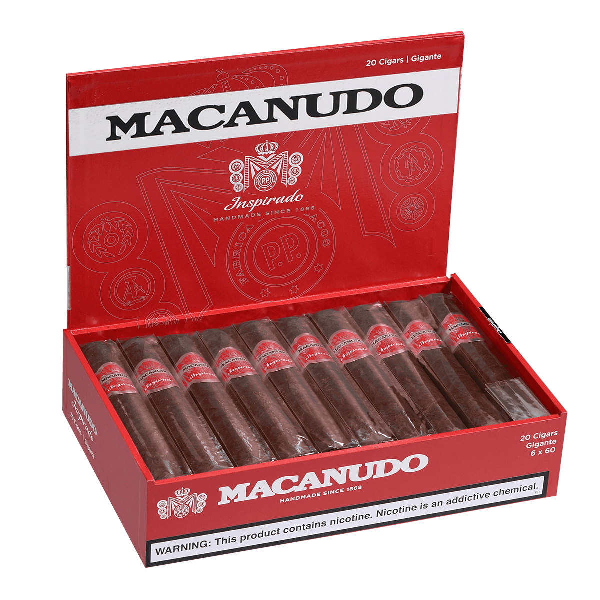 Macanudo Inspirado Red Gigante 20ct 4