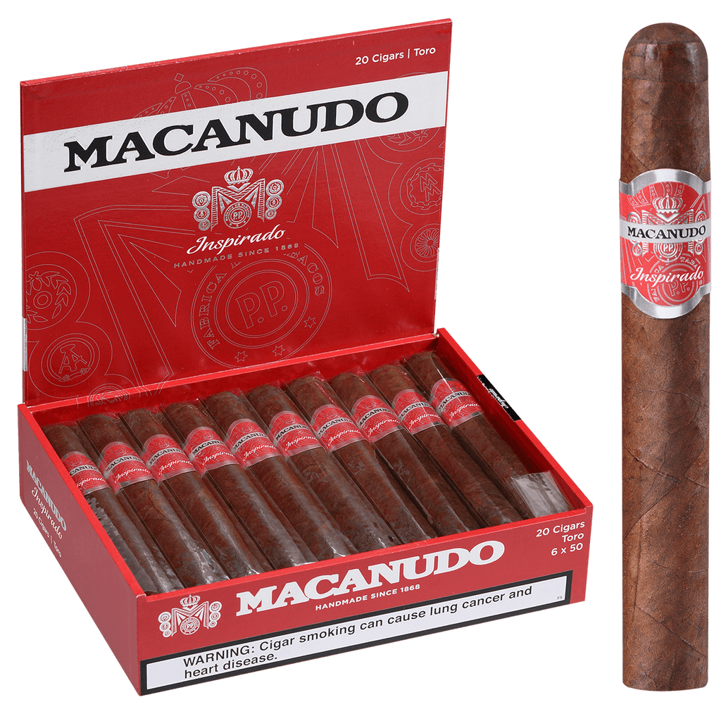Macanudo Inspirado Red Toro 20ct