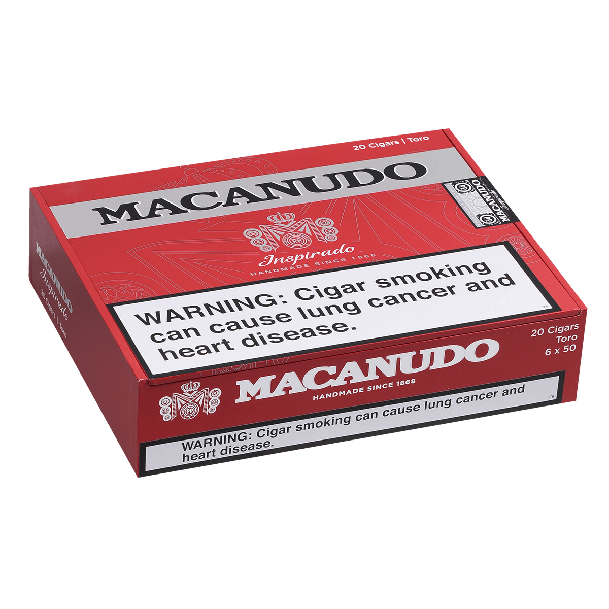 Macanudo Inspirado Red Toro 20ct 3