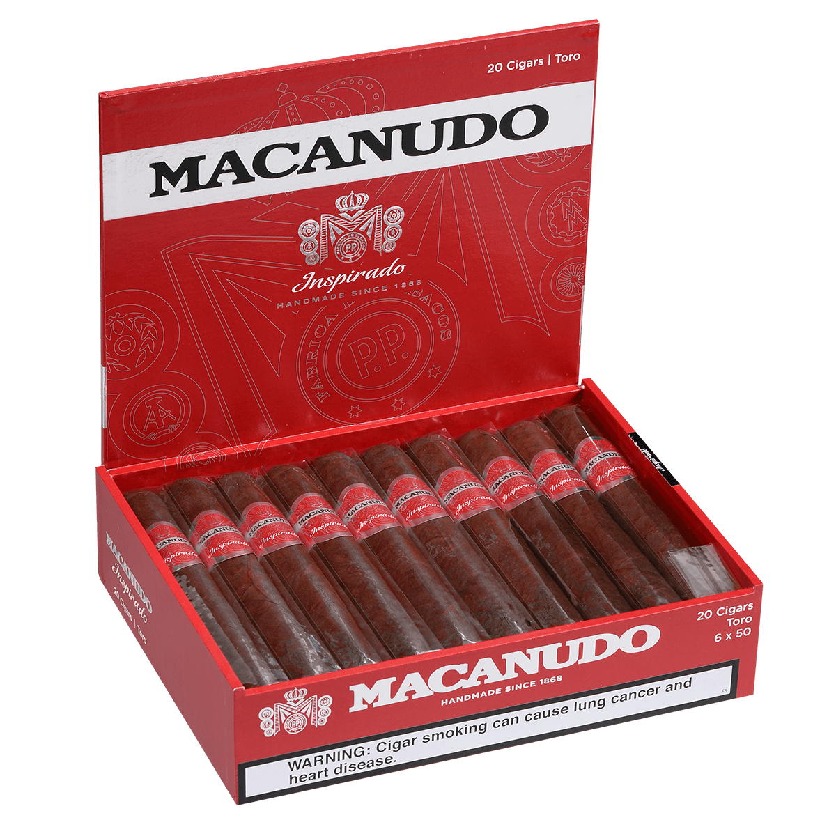 Macanudo Inspirado Red Toro 20ct 4