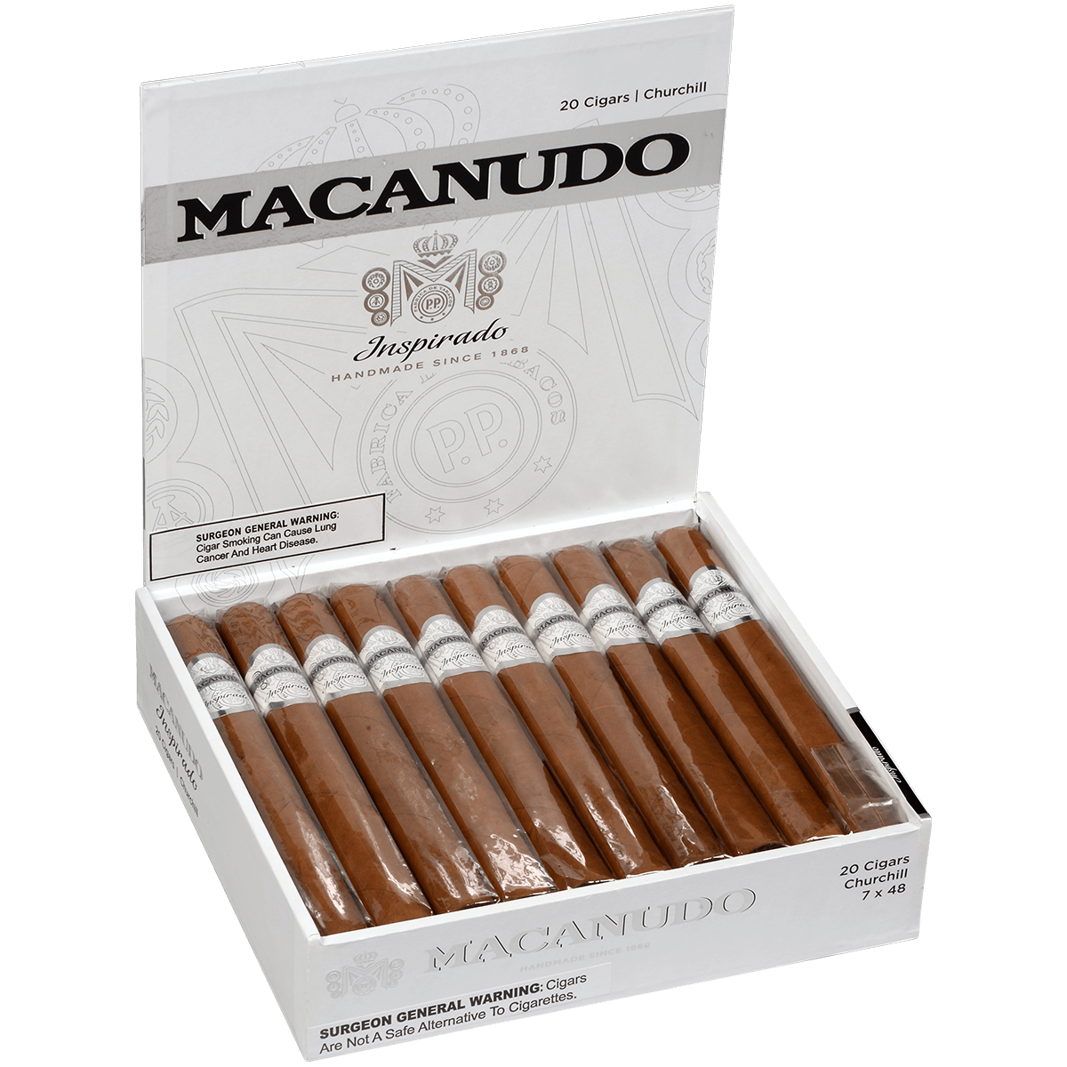 Macanudo Inspirado White Churchill 20ct 4