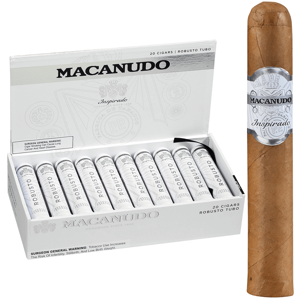 Macanudo Inspirado White Robusto Tubo 20ct