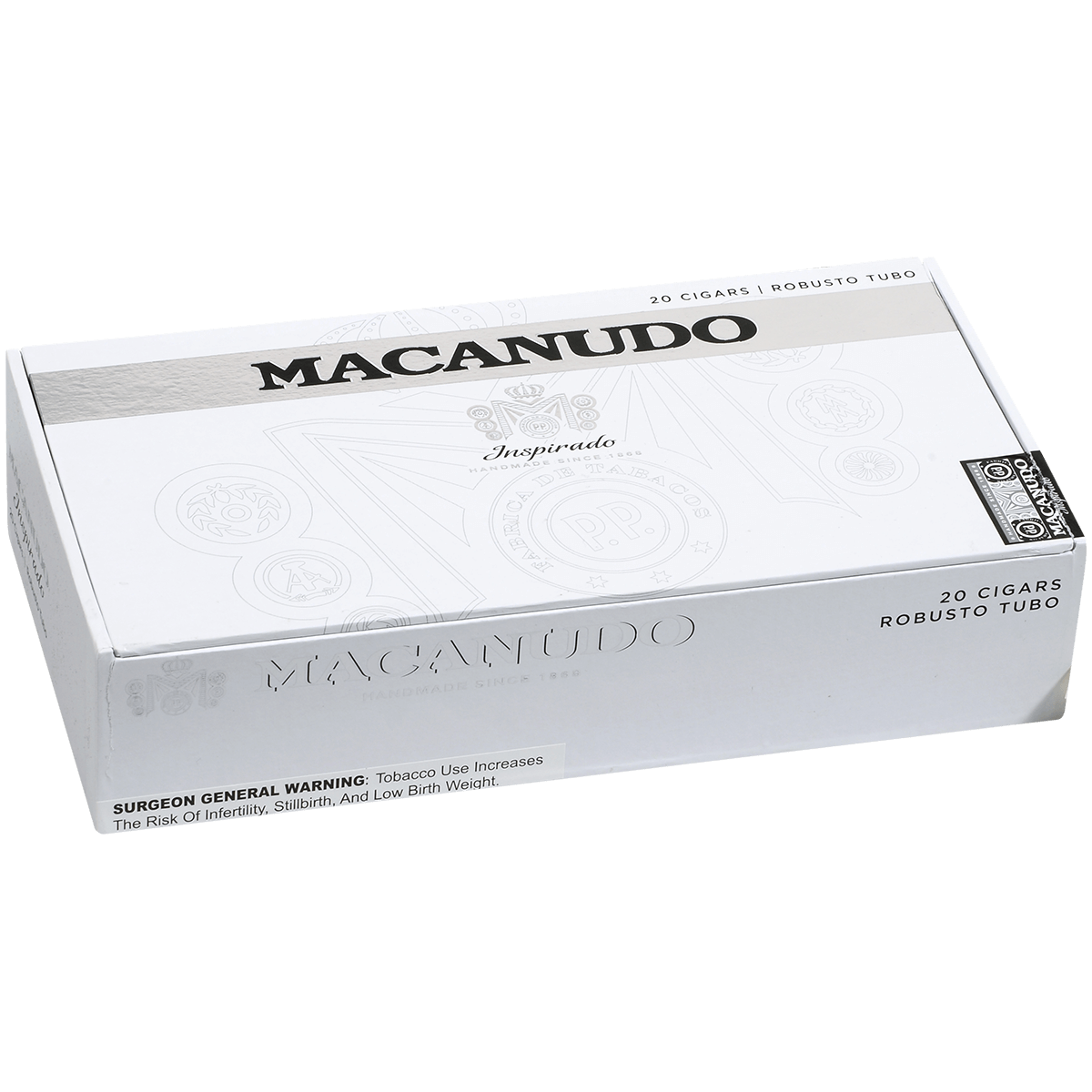 Macanudo Inspirado White Robusto Tubo 20ct 3