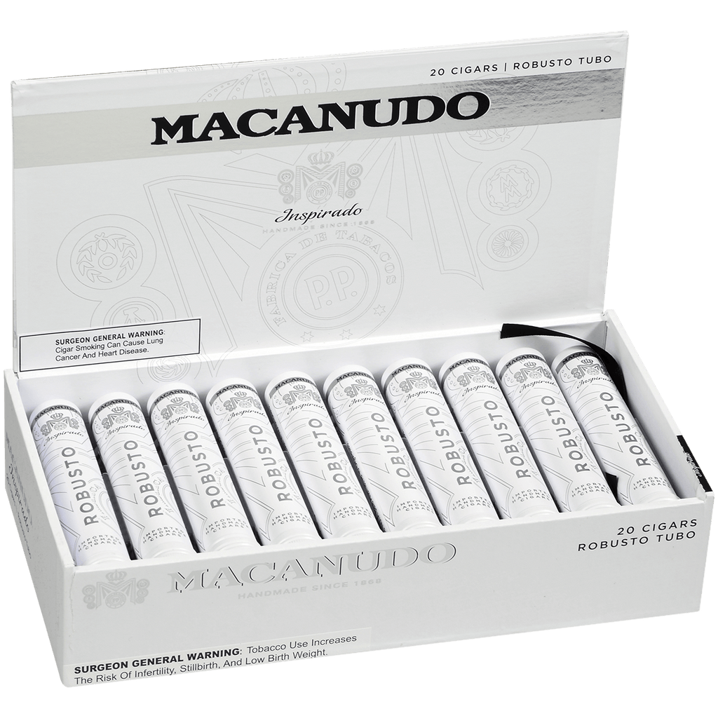 Macanudo Inspirado White Robusto Tubo 20ct 4