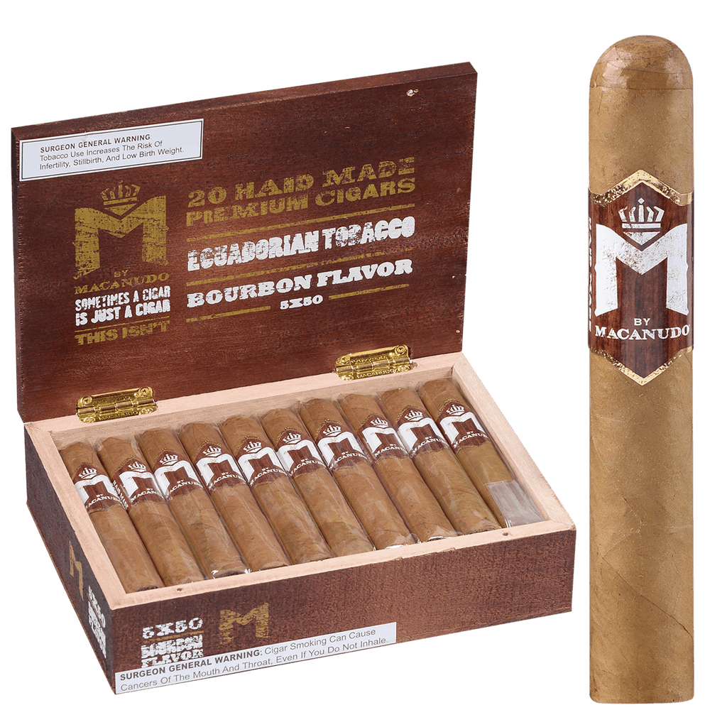 Macanudo M Bourbon Robusto 20ct