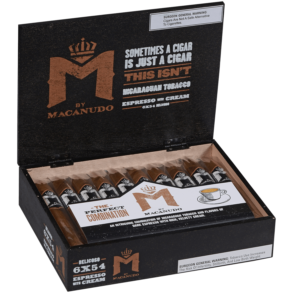 Macanudo M Espresso Belicoso 20ct 4