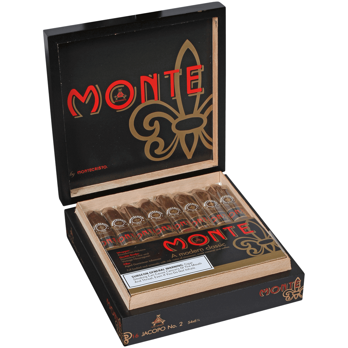 Monte by Montecristo Jacopo No.2 16ct 4