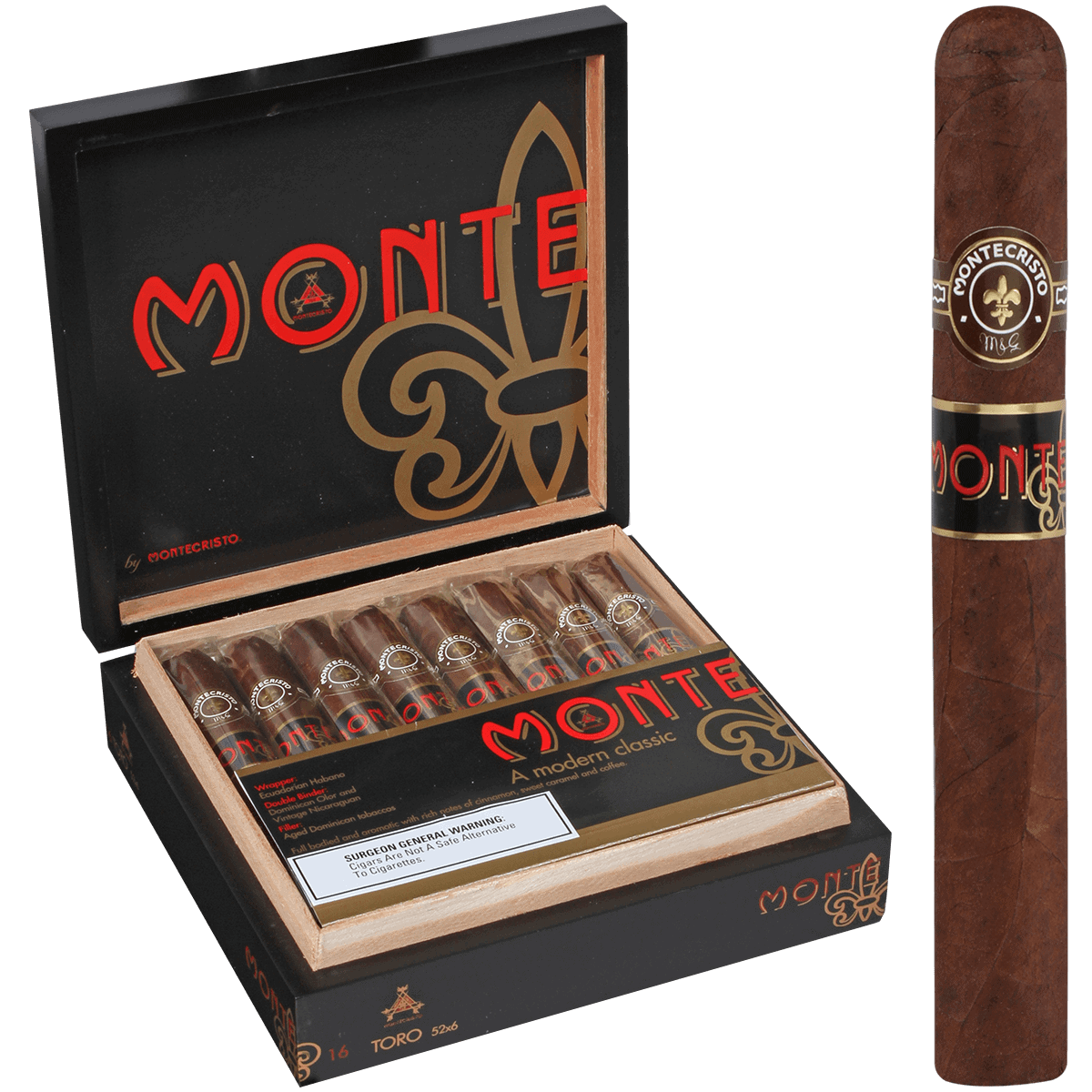 Monte by Montecristo Toro 16ct
