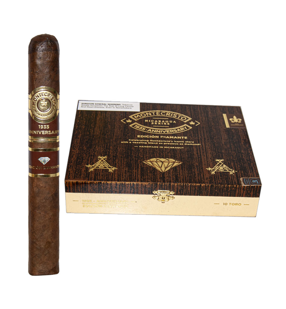Montecristo 1935 Anniversary Edicion Diamante Toro 10ct