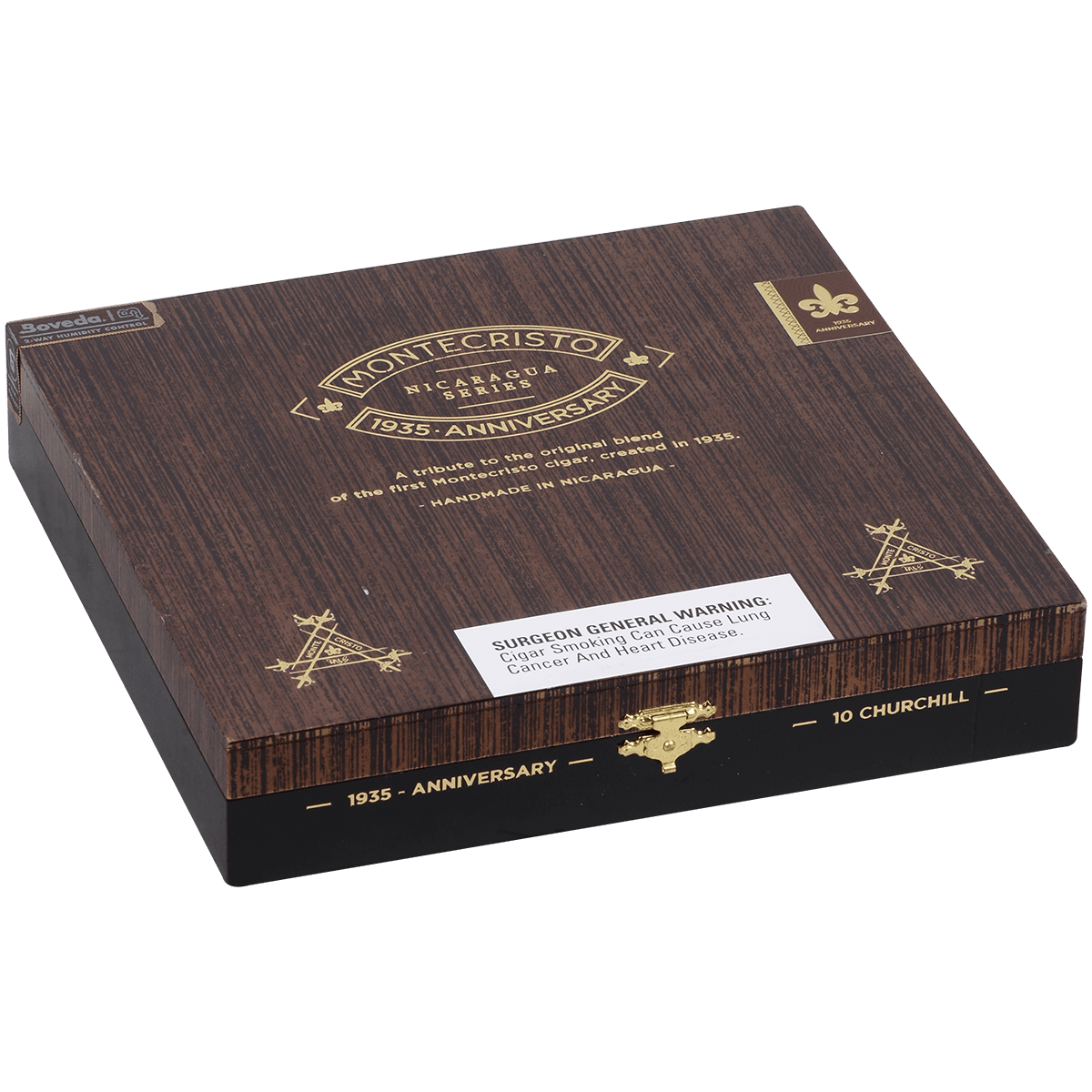 Montecristo 1935 Anniversary Nicaragua Churchill 10ct 3