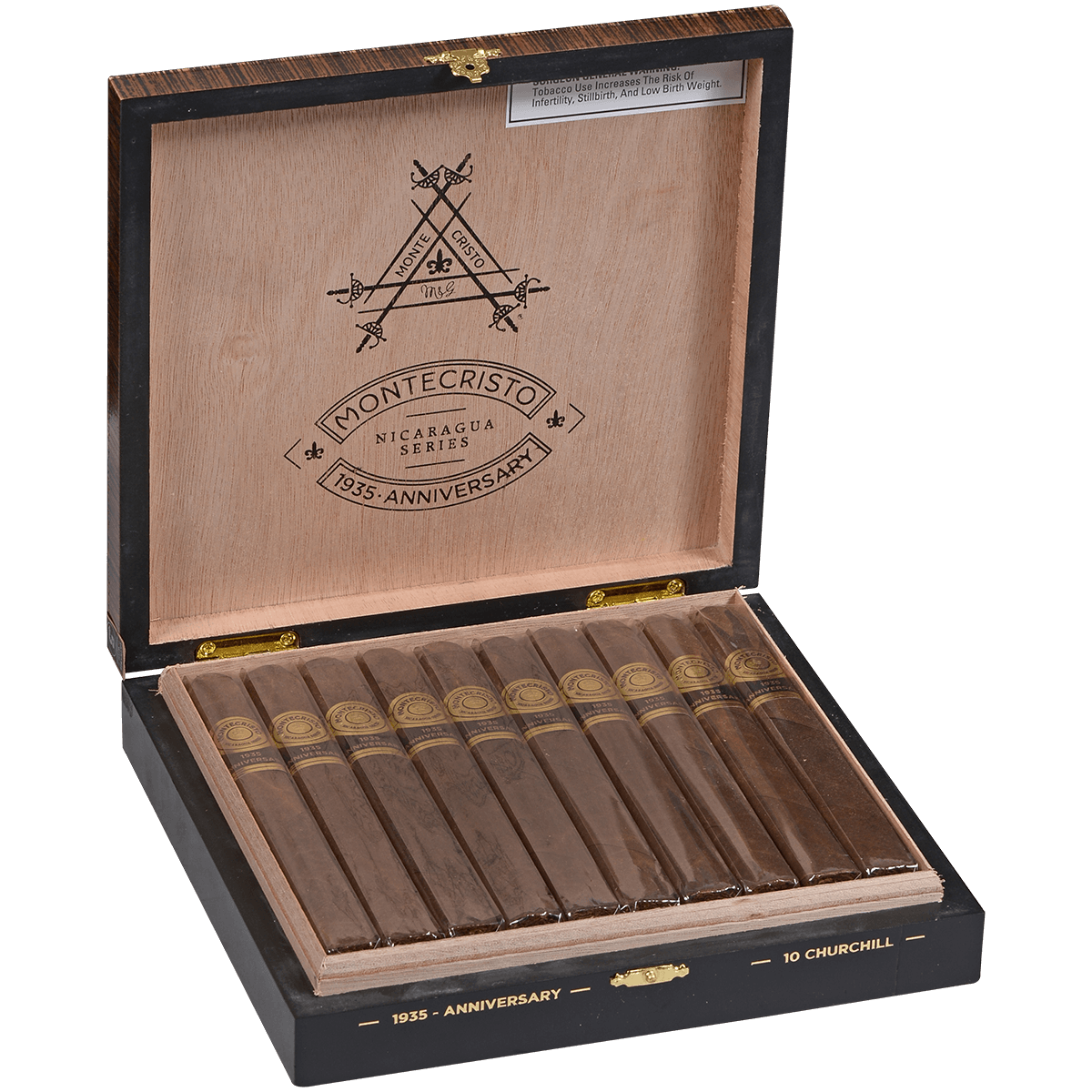 Montecristo 1935 Anniversary Nicaragua Churchill 10ct 4