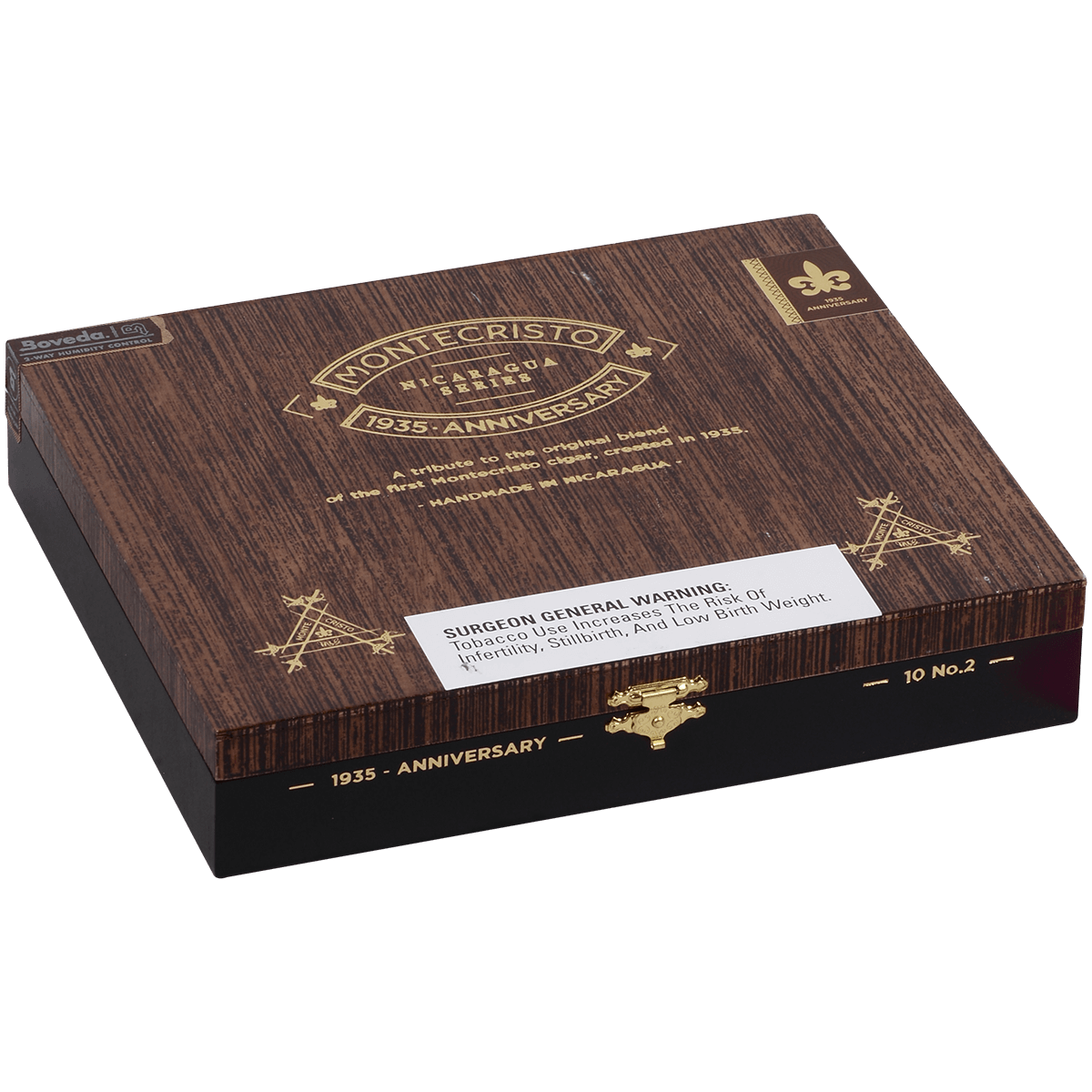 Montecristo 1935 Anniversary Nicaragua No. 2 10ct 3