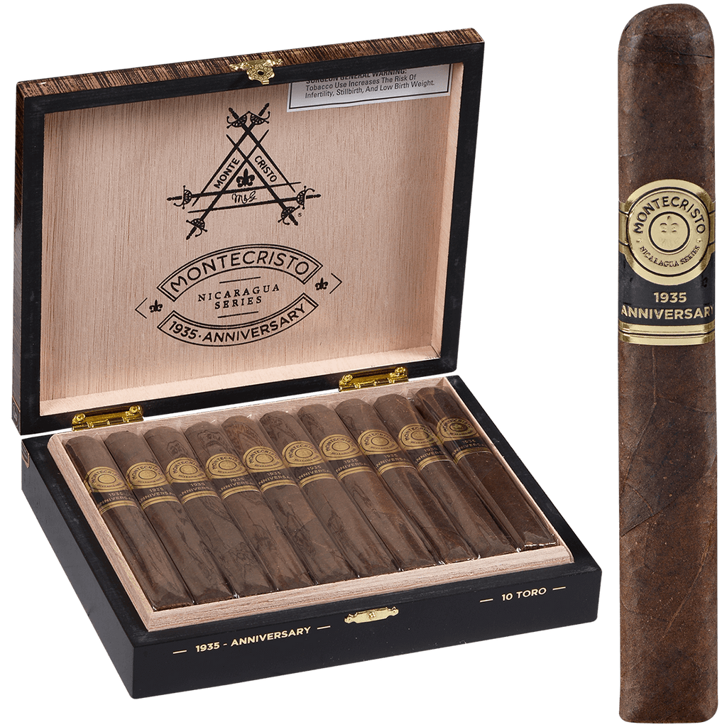 Montecristo 1935 Anniversary Nicaragua Toro 10ct