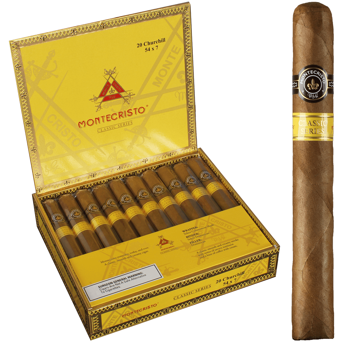 Montecristo Classic Churchill 20ct