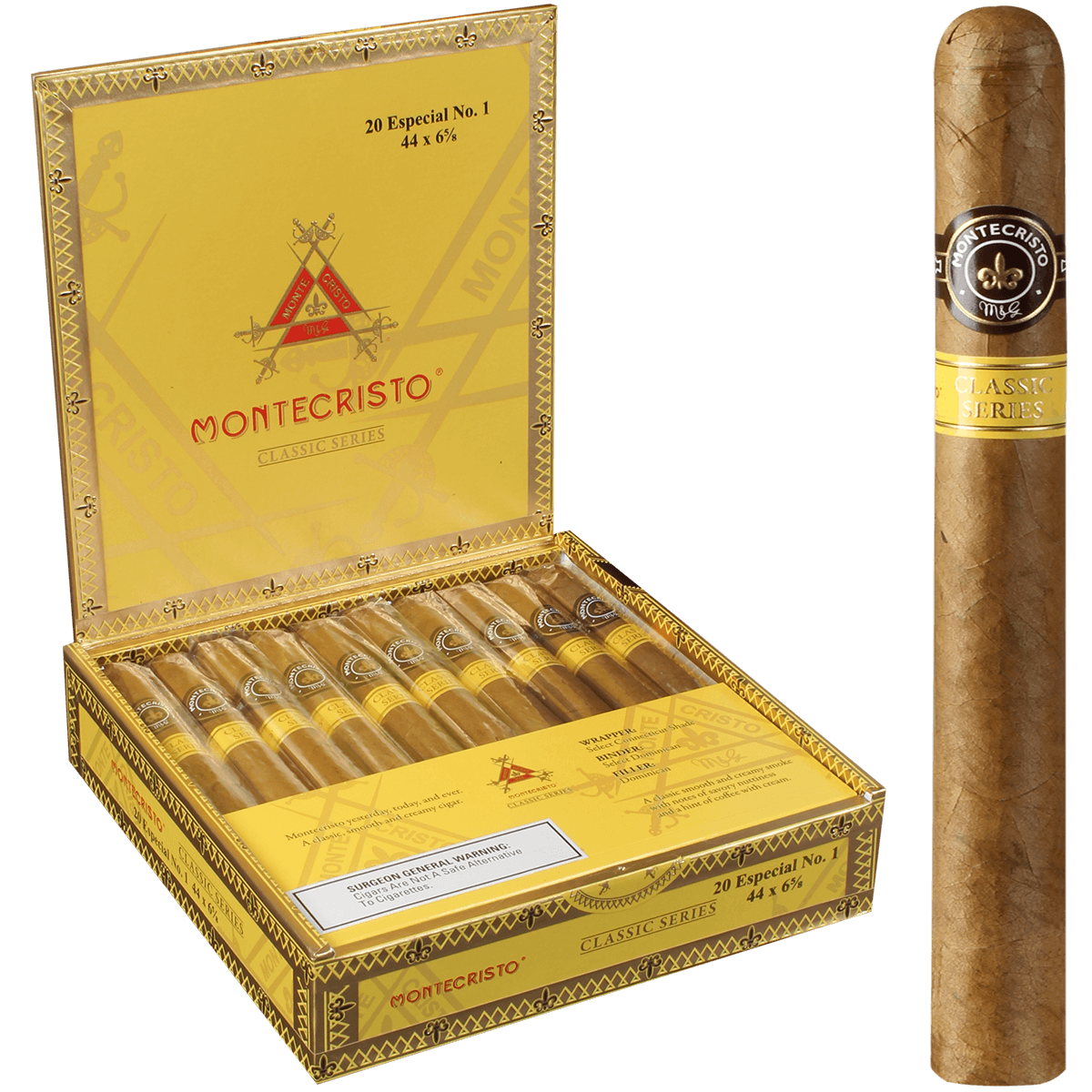 Montecristo Classic Especial No.1 20ct