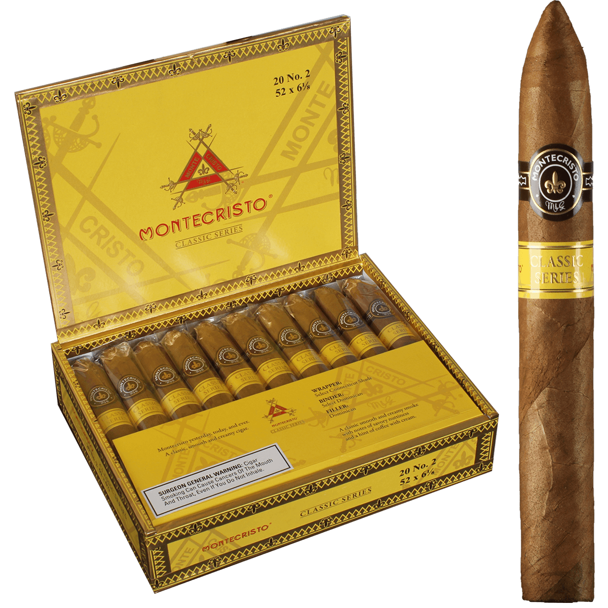 Montecristo Classic No.2 20ct