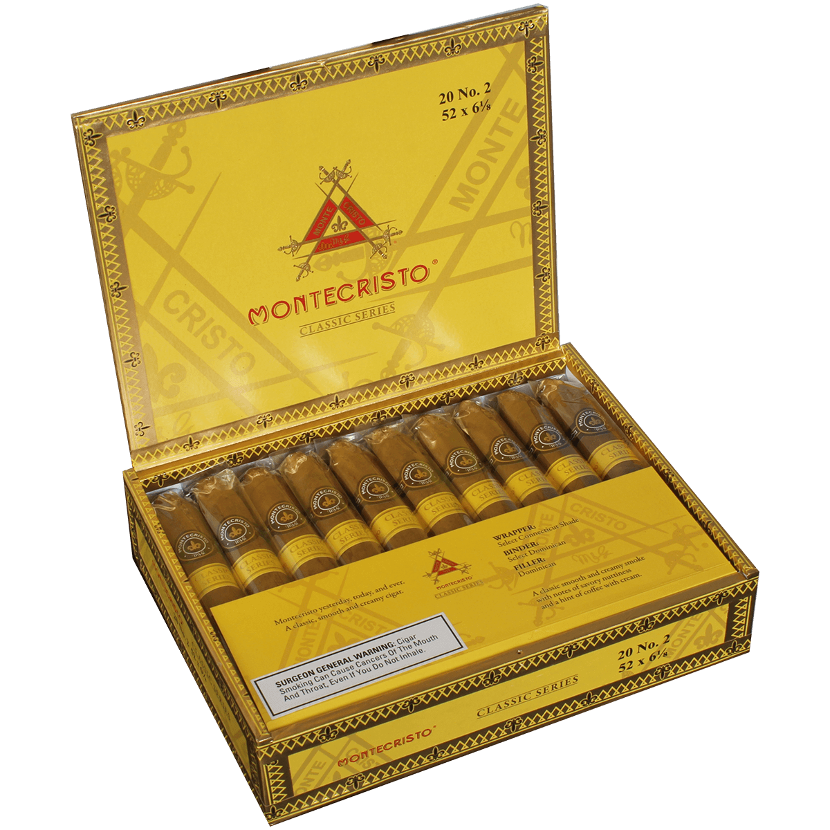 Montecristo Classic No.2 20ct 4