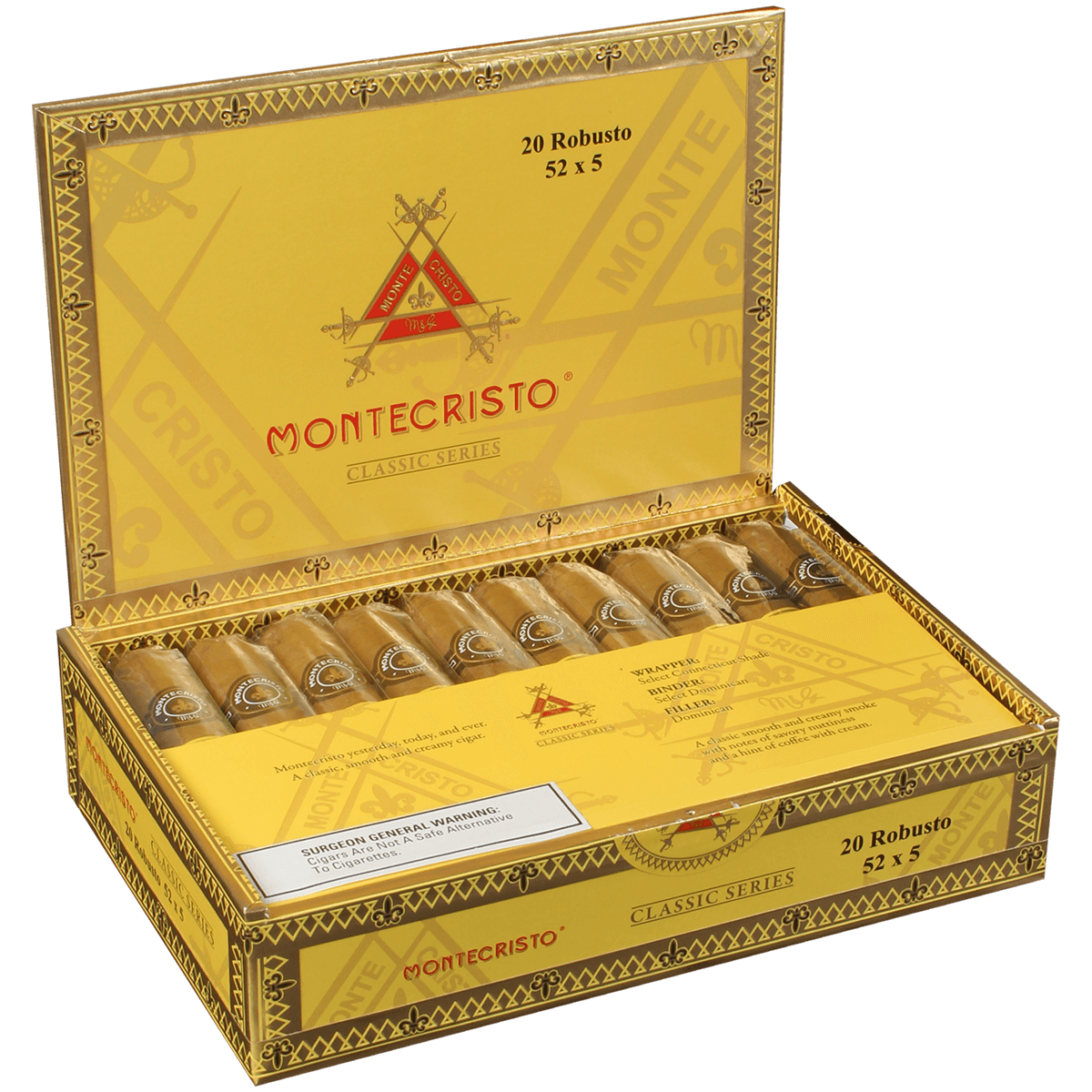 Montecristo Classic Robusto 20ct 4