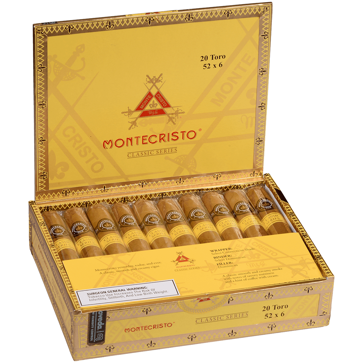 Montecristo Classic Toro 20ct 4