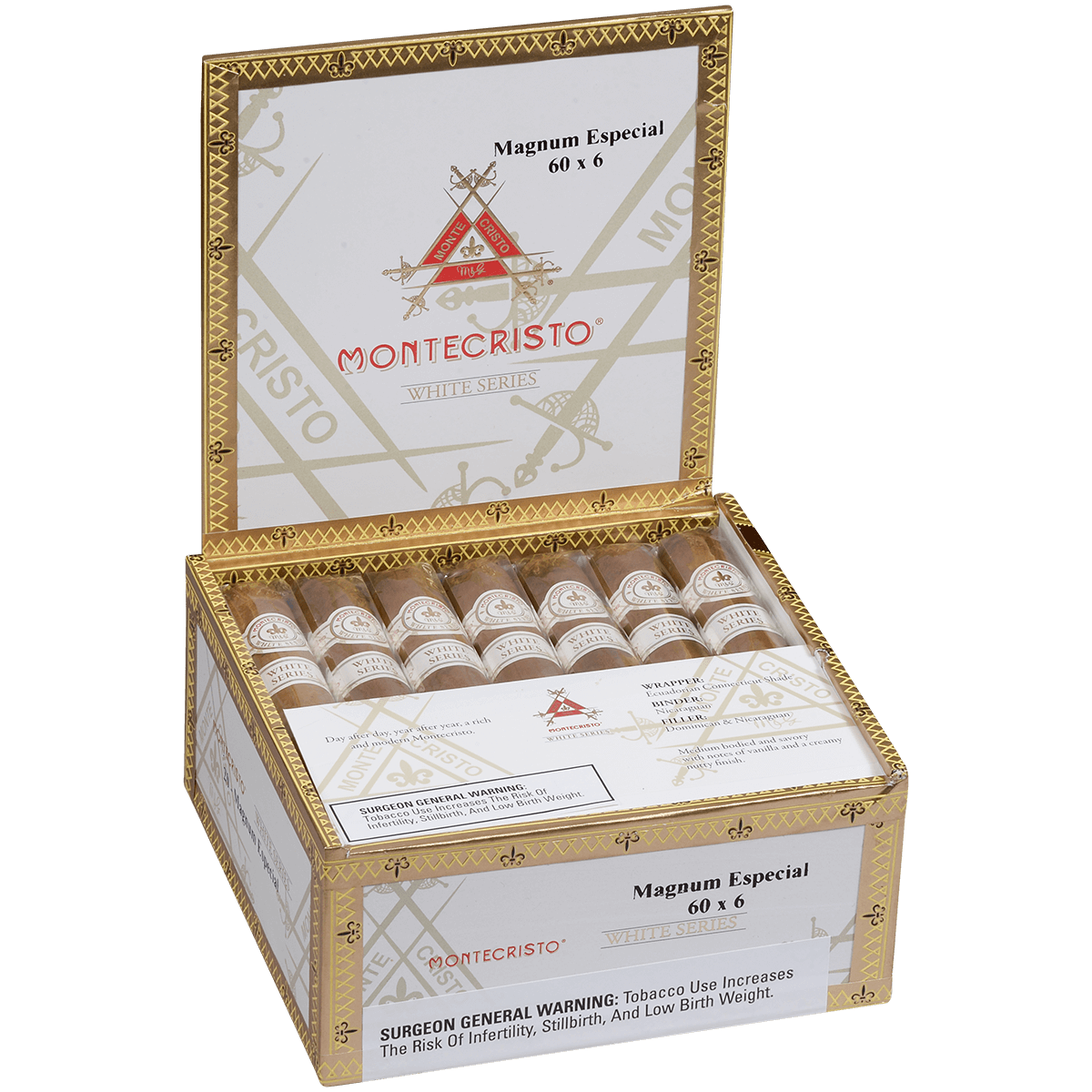 Montecristo White Magnum Especial 20ct 4