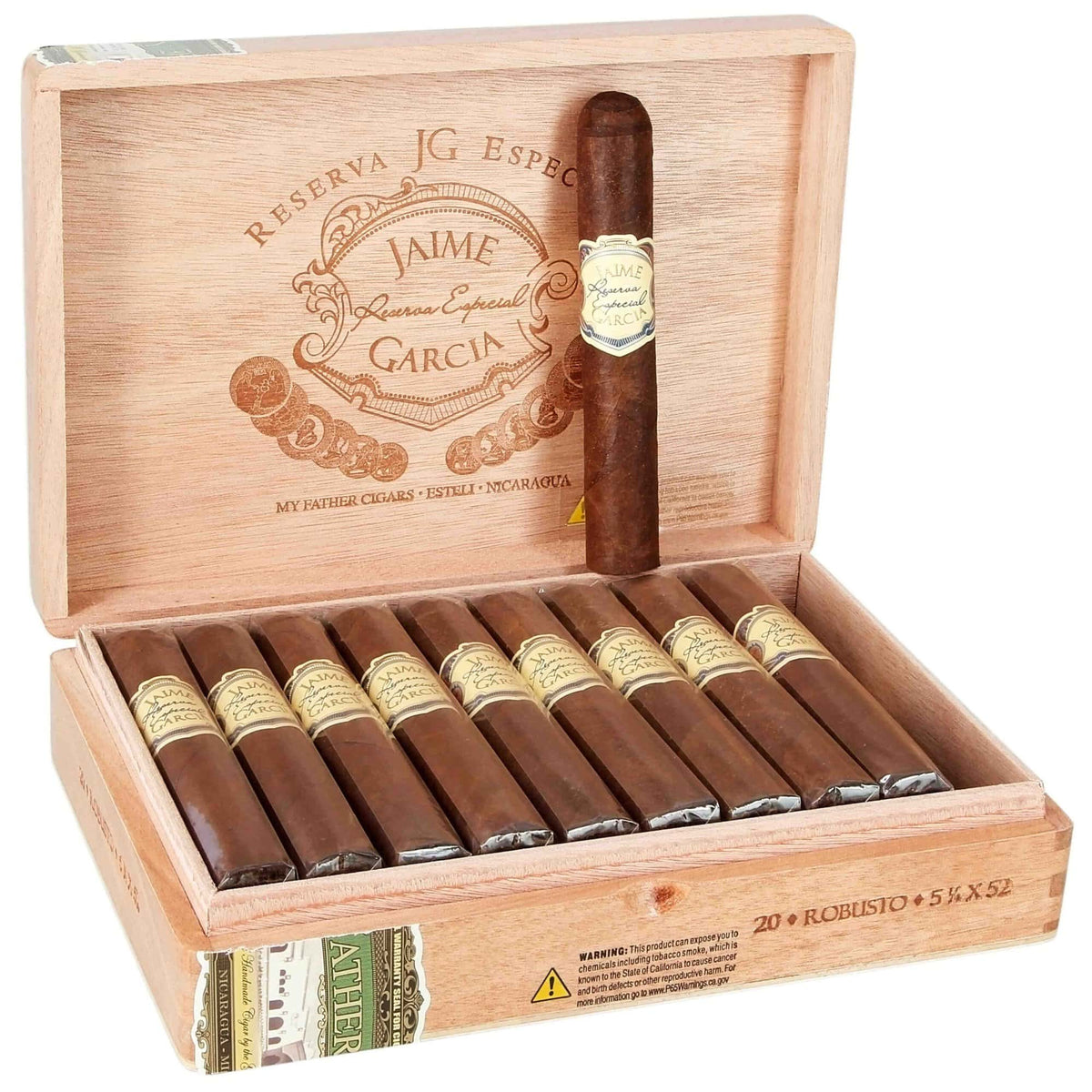 My Father Jaime Garcia Reserva Especial Robusto 20ct