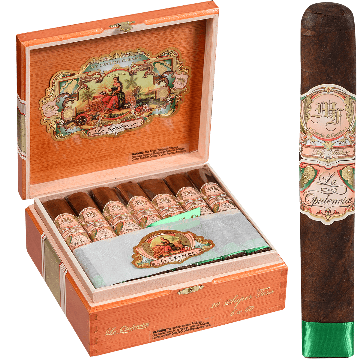 My Father La Opulencia Super Toro 20ct