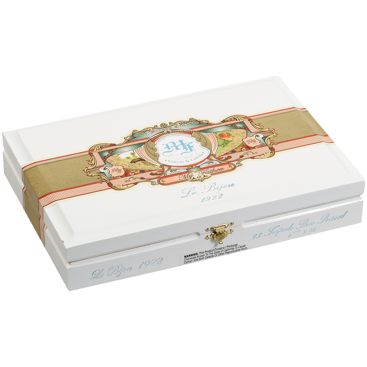 My Father Le Bijou 1922 Torpedo Box Pressed 23ct 3